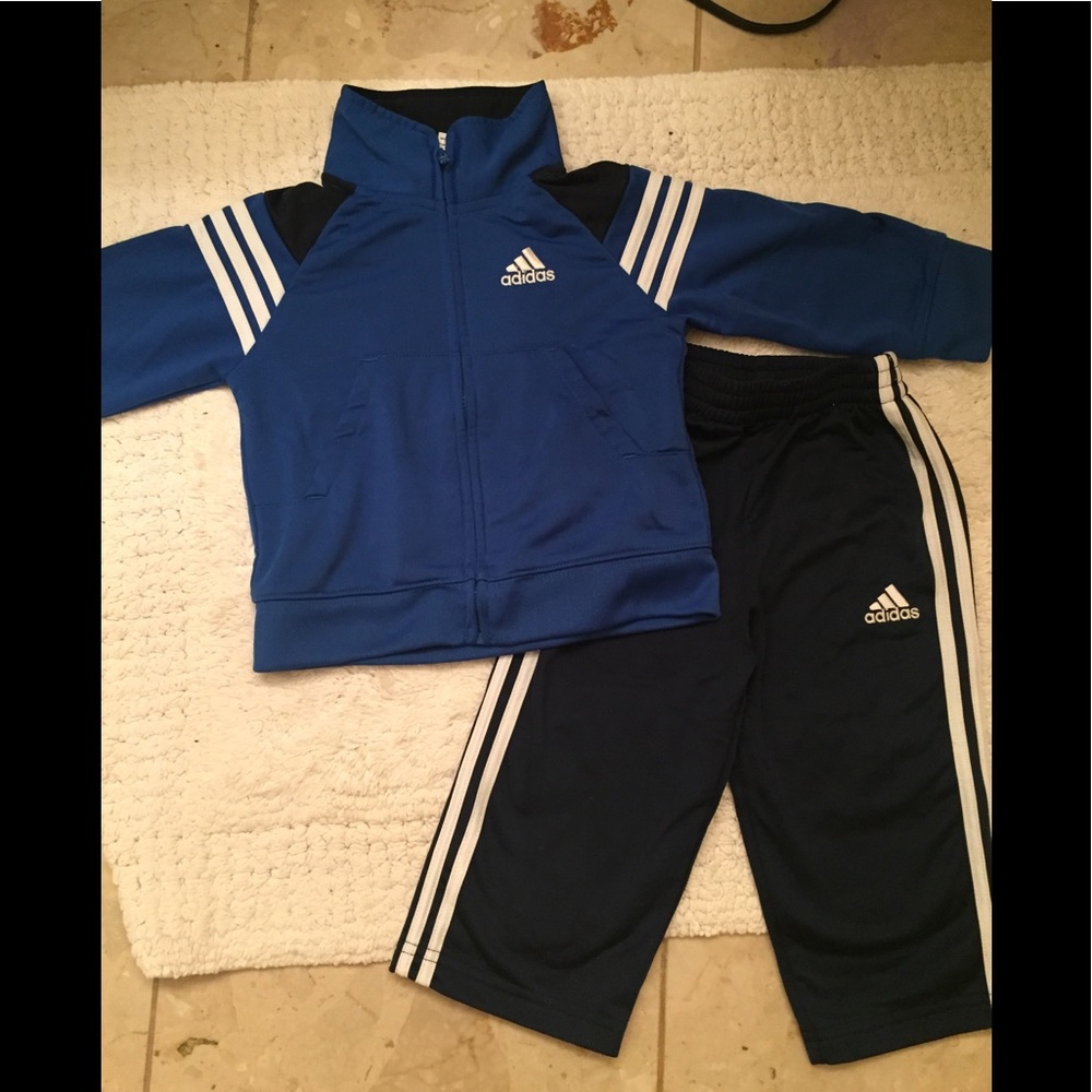 Adidas warm up suit - 12 months